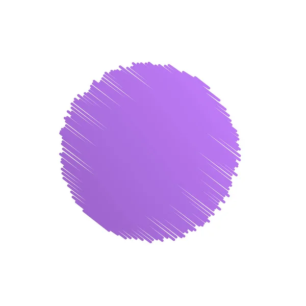 Purple Abstract Circle Scribble Tle Ilustracja Wektor — Wektor stockowy