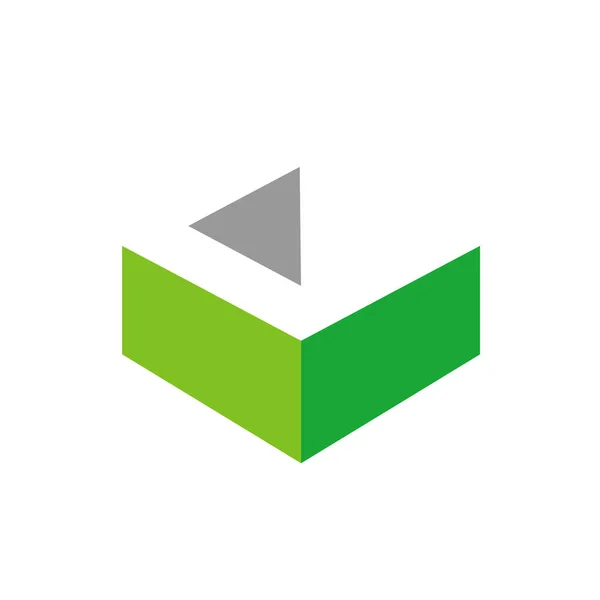 Buchstabe Vektor Logo Initial Icon Design Alphabet Logo Konzept — Stockvektor