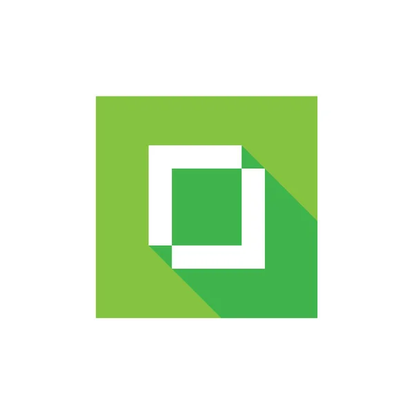 Digitaler Buchstabe Vektor Logo Alphabet Icon Design Pixel Art Syle — Stockvektor