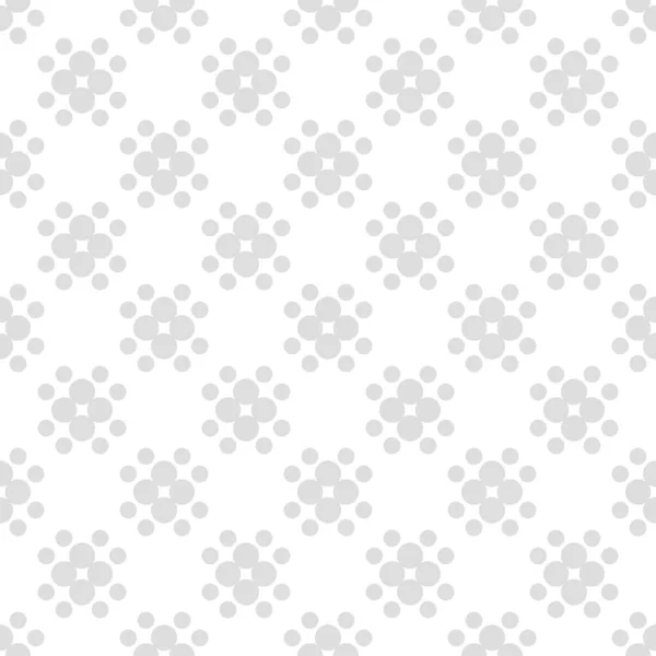 Vector Abstracte Halftone Patroon Grijs Wit Kleur Geometrische Achtergrond Vector — Stockvector