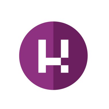 K Harfi Logo Simgesi, Beyaz Arkaplanda İzole Edildi