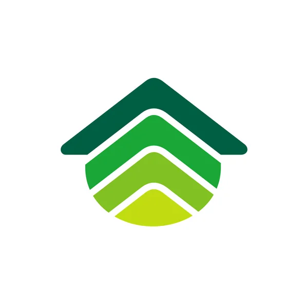 Λογότυπο House Abstract Real Estate Property Icon Design Διάνυσμα — Διανυσματικό Αρχείο