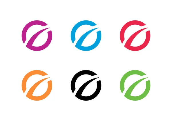 Logo Vorlage Verbesserung Oder Entwicklungssymbol Für Die Unternehmensfinanzierung Vector — Stockvektor