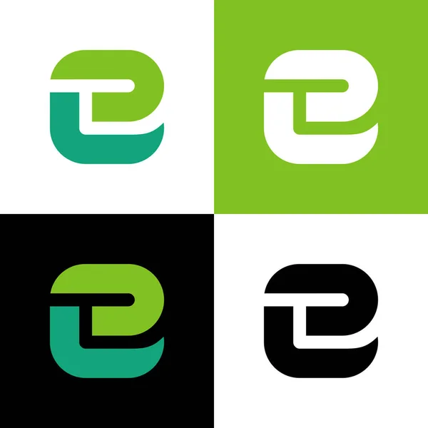 Initial Logo Design Template Elements Vector — Stock Vector