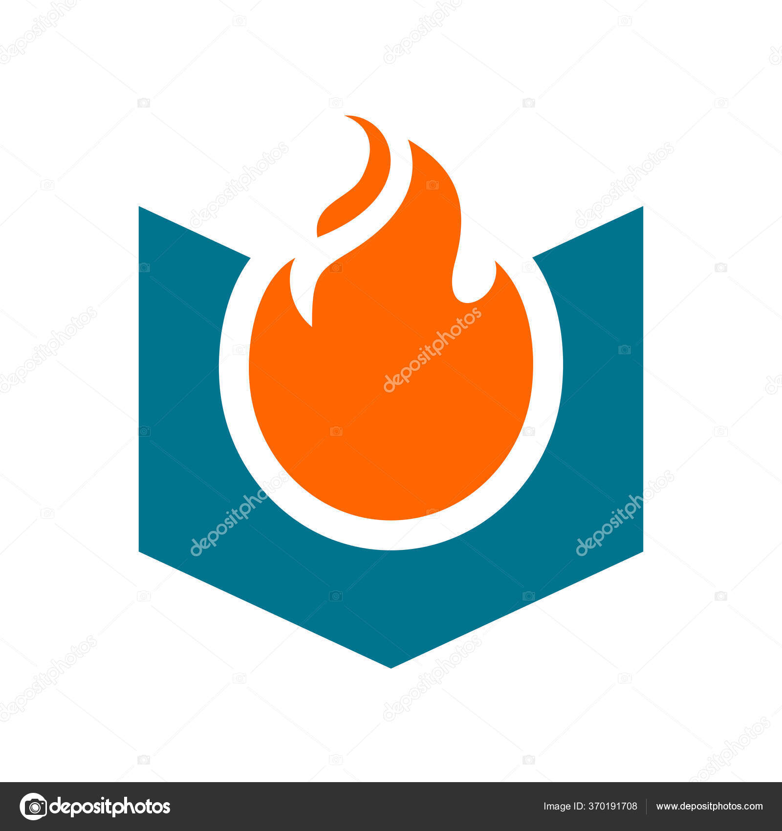 Ícone de chama fogo logotipo design modelo ícone de fogo vetor chamas  logotipo ilustração fundo branco