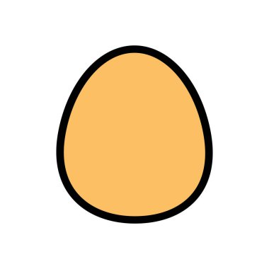 Hayvan yumurta ikonu tasarım şablonu elementleri - vektör