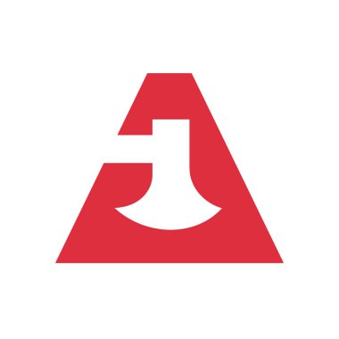 Axe logo tasarım şablonu elementleri, üçgen şekil simgesi dizaynlı balta - Vektör