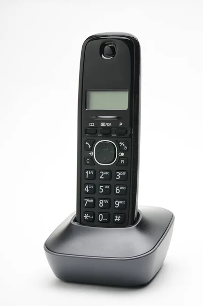 Телефонний Телефон Дзвінків Міські Міжміські Лінії Білому Фоні — стокове фото