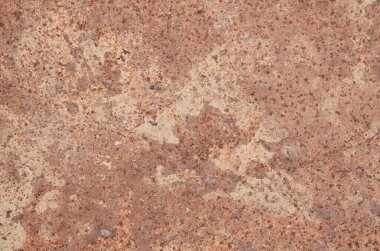 Arka plan için paslı metal üzerine çimento