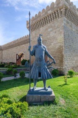 Bakü 'nün varoşlarındaki antik şato ve müze, Gala köyünde.