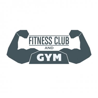 Fitness ve spor vektör görüntü