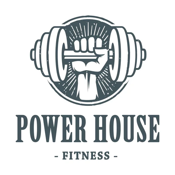 Fitness güç ev vektör görüntü