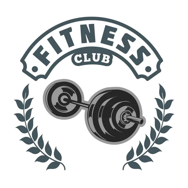 Fitness Power Club Vektorový Obrázek — Stockový vektor
