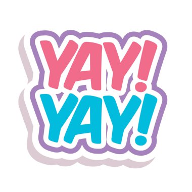 Word metin Yay Yay vektör görüntü