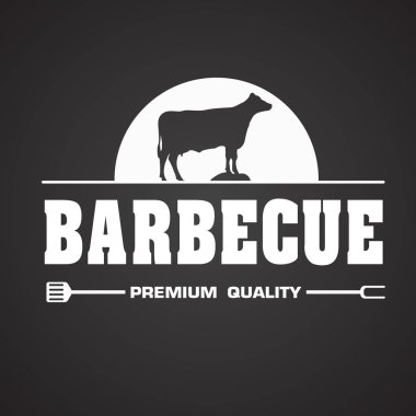 Barbekü Barbekü Premium kaliteli vektör görüntü