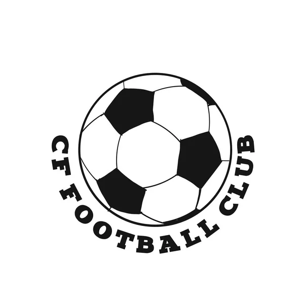 Football Club Calcio Immagine Vettoriale Sfondo — Vettoriale Stock