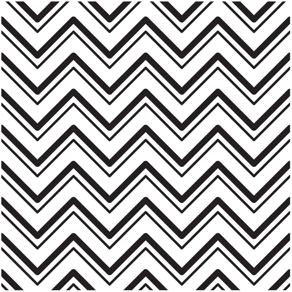 黒と白のシェブロンのシームレスなパターン背景ベクトル画像 — ストックベクタ
