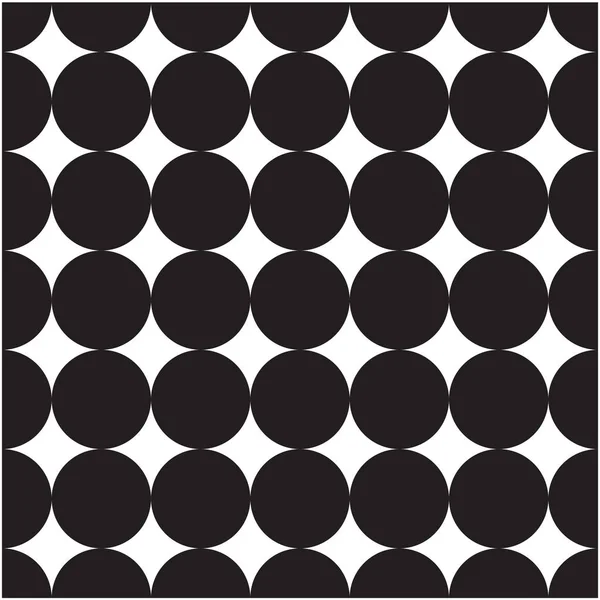 Абстрактное Изображение Фонового Вектора Черного Круга — стоковый вектор