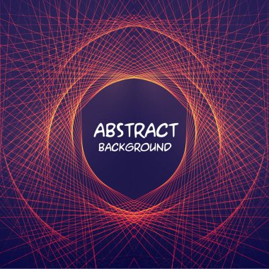 Kırmızı soyut çizgiler siyah arka plan vektör görüntü