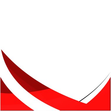 Soyut kırmızı çizgi rengi beyaz arka plan vektör görüntü