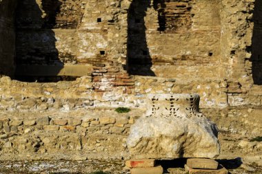 Heraclea eski Sintiis kalıntıları - Heraclea Strymonus veya Herakleia Strymonos olarak da bilinir. Trakyalı II. Philip tarafından Trakya topraklarında inşa edilen antik bir Yunan polisiydi..
