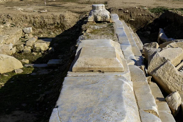 Ruinas Heraclea Sintiis También Conocidas Como Heraclea Strymonus Herakleia Strymonos — Foto de Stock