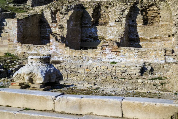 Ruinas Heraclea Sintiis También Conocidas Como Heraclea Strymonus Herakleia Strymonos —  Fotos de Stock