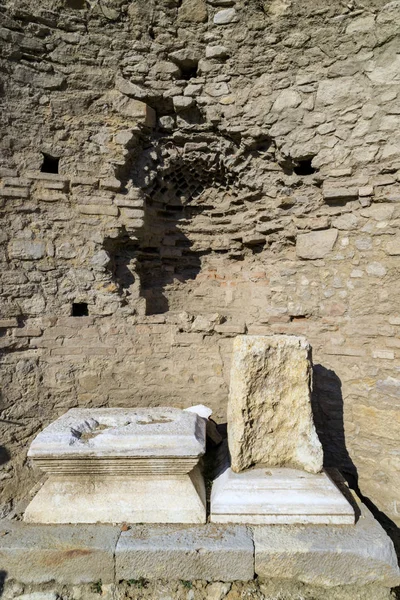 Ruines Héraclée Sintiis Également Connue Sous Nom Héraclée Strymonos Héraklée — Photo