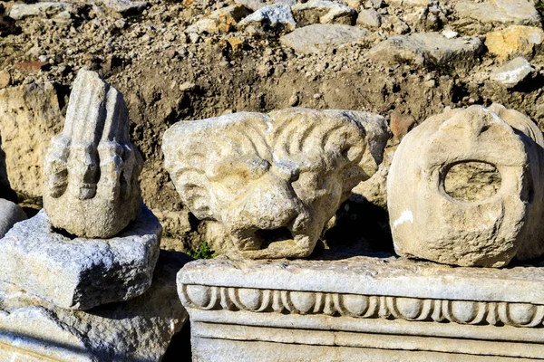 Ruins Heraclea Sintiis Also Known Heraclea Strymonus Herakleia Strymonos Ancient — Stock Photo, Image