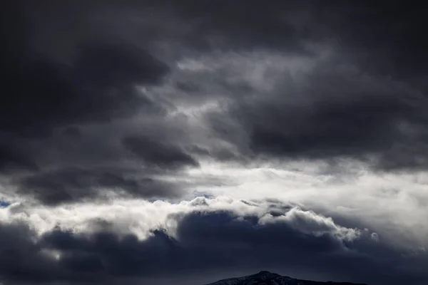Frowny Grey Clouds Sofia — Stock Photo, Image