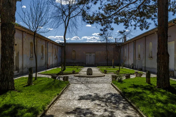 Kunino Village Roman Bulgaria 2020 Stonemasonry Highschool — стокове фото