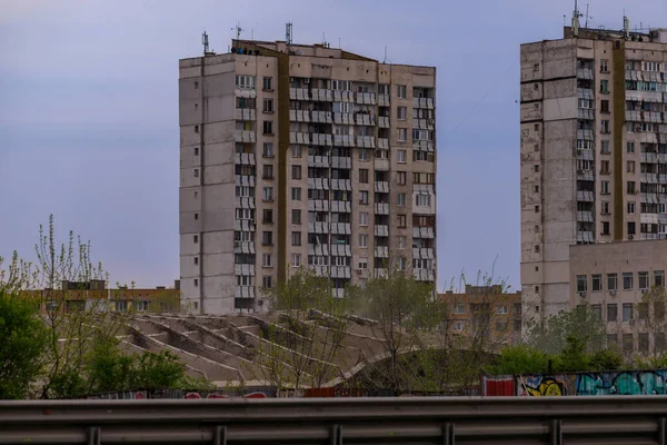 Sofia Sofia Bulgaria 2020 Demolition Rodina English Motherland Building — Stock Photo, Image