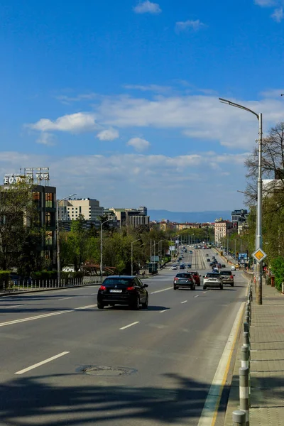 Cherni Vrah Boulevard Sofia Болгарія — стокове фото