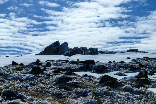 Трасса на "Черни врах", гора Витоша, Болгария
