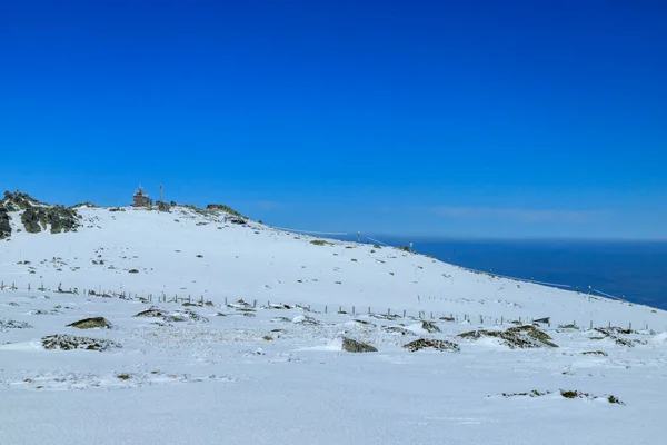 Route Zum Tscherni Vrah Schwarzer Gipfel Vitosha Gebirge Bulgarien — Stockfoto