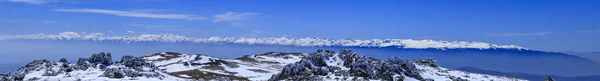 ブルガリア ヴィトシャ山 チェルニ ヴラー への追跡ルート — ストック写真