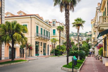 güzel çiçek sokak İtalya