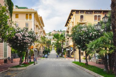 güzel çiçek sokak İtalya