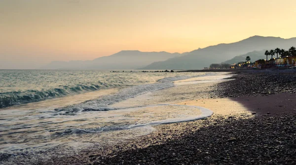 Güzel deniz manzarası. Doğanın bileşimi. — Stok fotoğraf