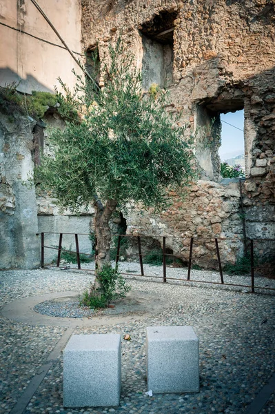 Hermosas calles antiguas de la ciudad italiana Fotos de stock libres de derechos