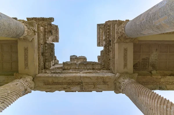 Ruínas Antigas Templo Afrodisias Denizli Turquia — Fotografia de Stock