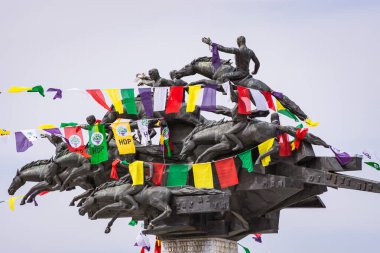 İzmir / Türkiye 21 Mart 2019 Izbay Gundogdu Meydanı Kutlaması