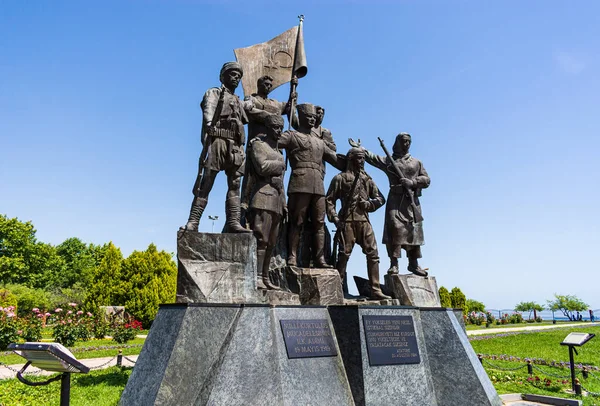 Türkiye Nin Samsun Kentindeki Ulusal Meydan Okuma Anıtı Samsun Türkiye — Stok fotoğraf