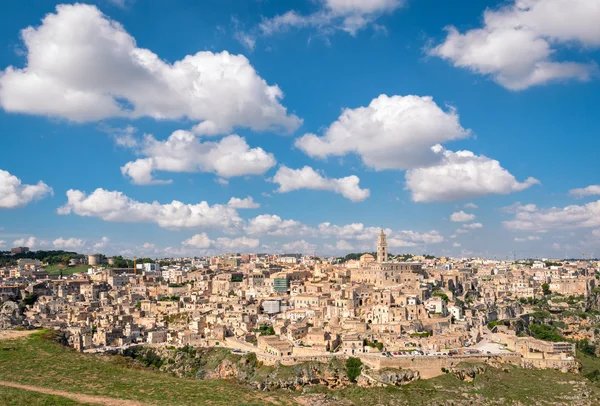 Matera (Basilicata Itália) panorama cênico — Fotografia de Stock