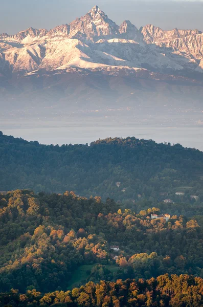 Monviso gündoğumu, doğal görünümünü