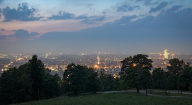 Turin (Torino) panorama tepelerden