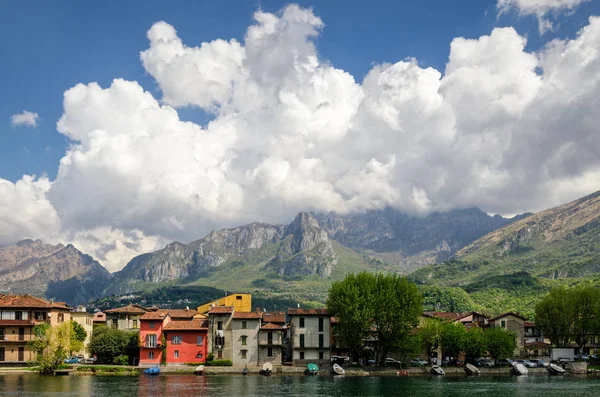 Pescarenico Italia e paesaggio — Foto Stock