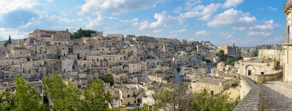 Matera vue panoramique de Sasso Barisano — Photo