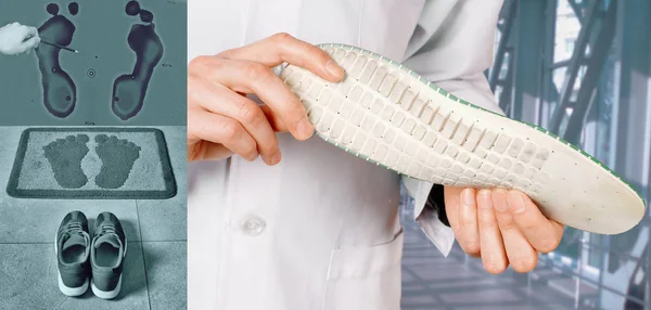 Doktor bireysel ortopedik tabanlık gösterir