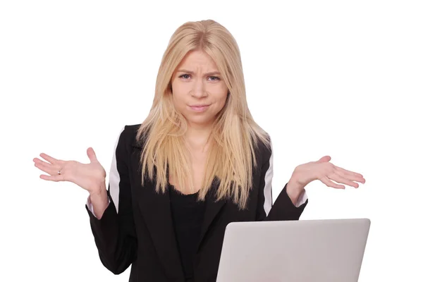 izole genç çalışanı. Karışık Yöneticisi.